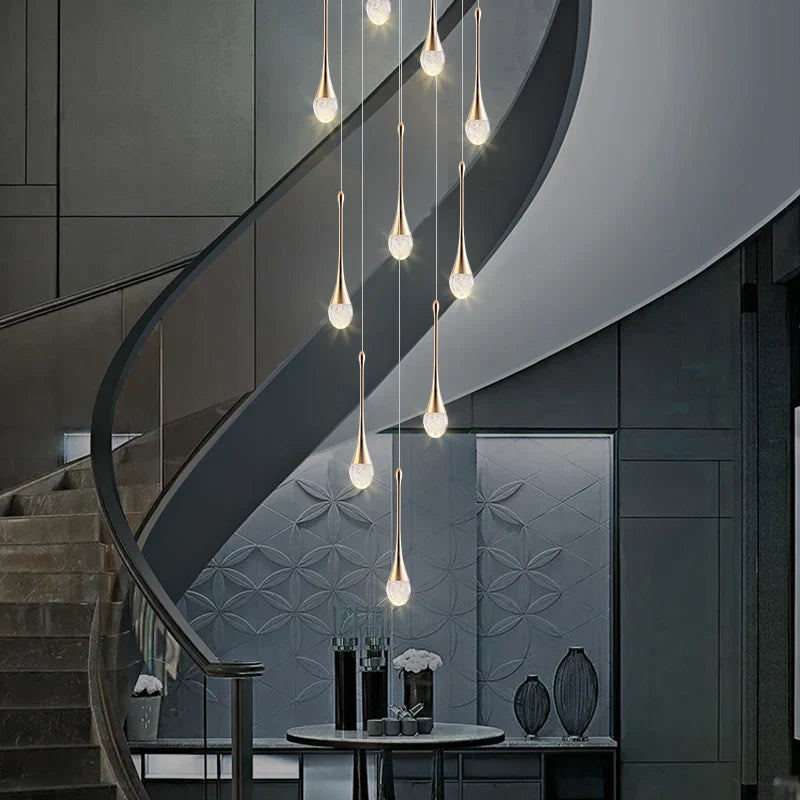 DecorBites™ Modern LED Crystal Chandelier for Home Decor