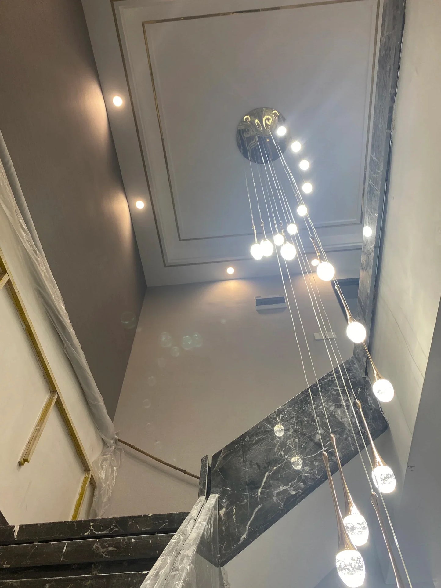 DecorBites™ Modern LED Crystal Chandelier for Home Decor