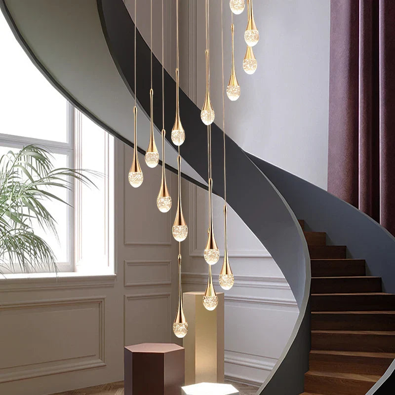 DecorBites™ Modern LED Crystal Chandelier for Home Decor