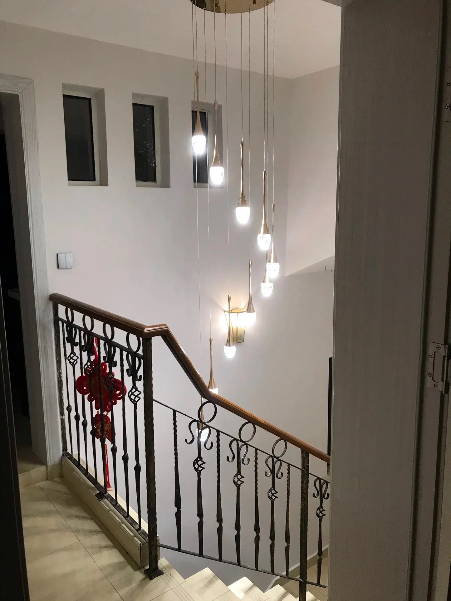 DecorBites™ Modern LED Crystal Chandelier for Home Decor