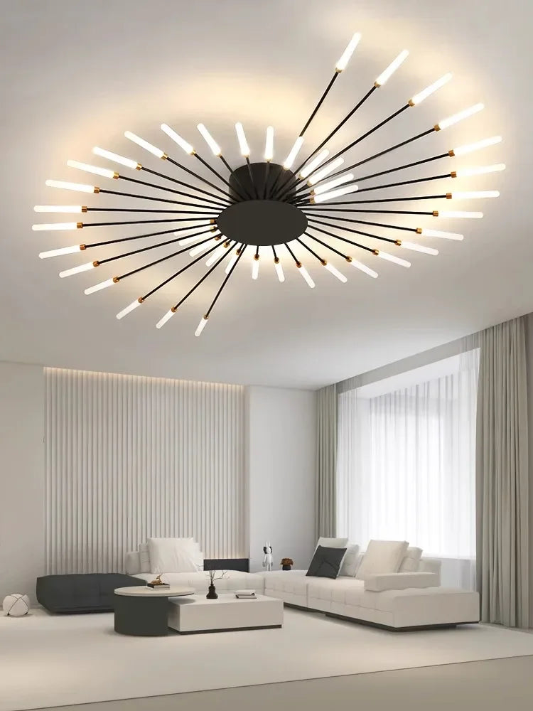 DecorBites™ Sleek Nordic LED Chandelier for Modern Home