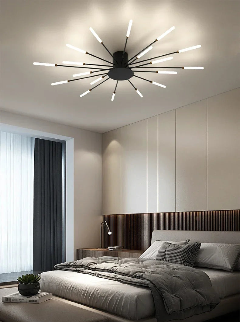 DecorBites™ Sleek Nordic LED Chandelier for Modern Home