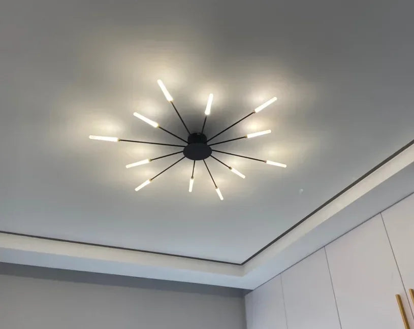 DecorBites™ Sleek Nordic LED Chandelier for Modern Home