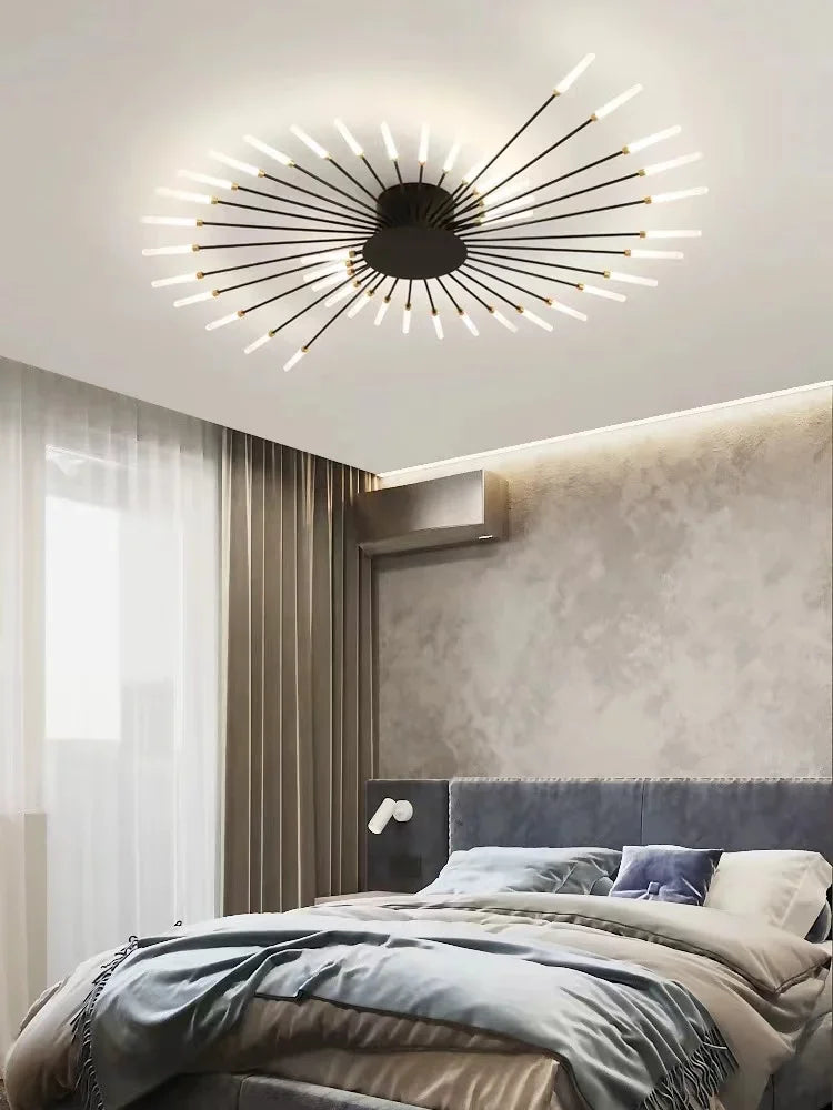 DecorBites™ Sleek Nordic LED Chandelier for Modern Home