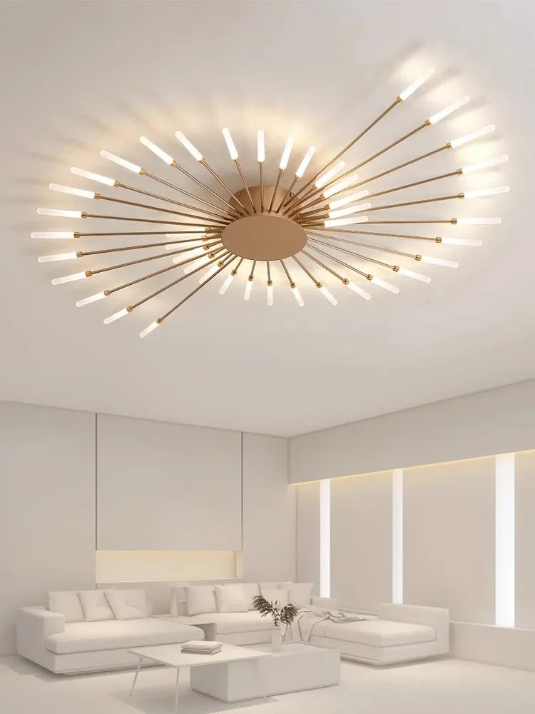 DecorBites™ Sleek Nordic LED Chandelier for Modern Home