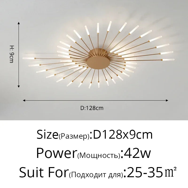 DecorBites™ Sleek Nordic LED Chandelier for Modern Home